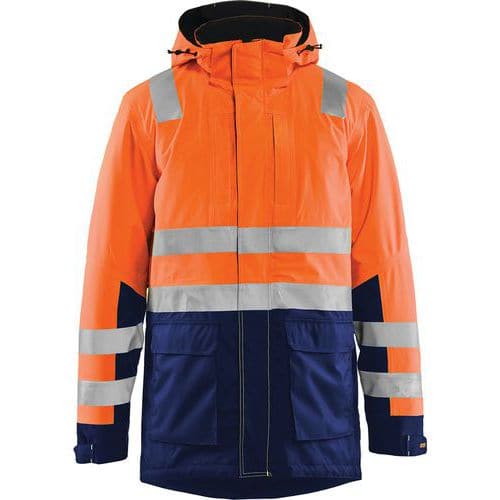 Shell Jack Evolution High Vis 4495 - oranje/marineblauw