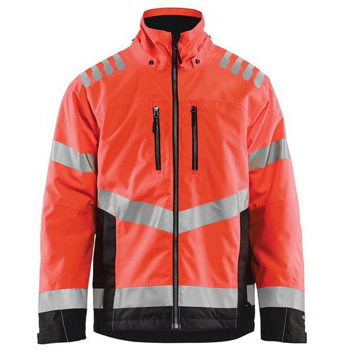 Winterjas High Vis 4780 - rood/zwart