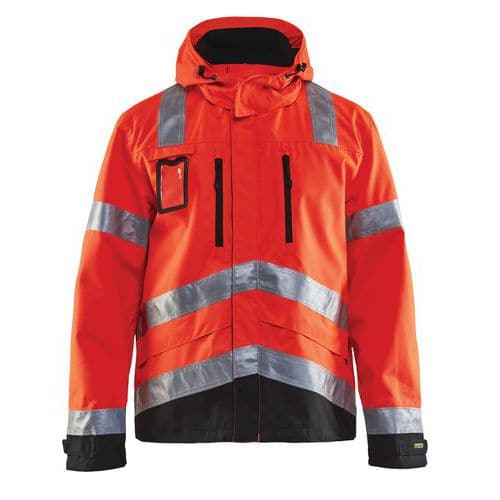 Jack Ongevoerd High Vis 4837 - rood/zwart