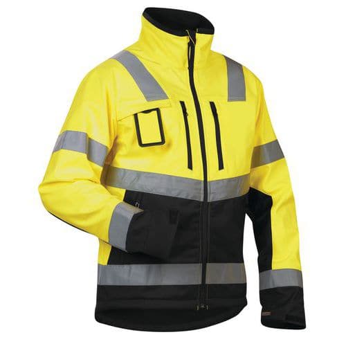 Jack Softshell High Vis 4900 - geel/zwart