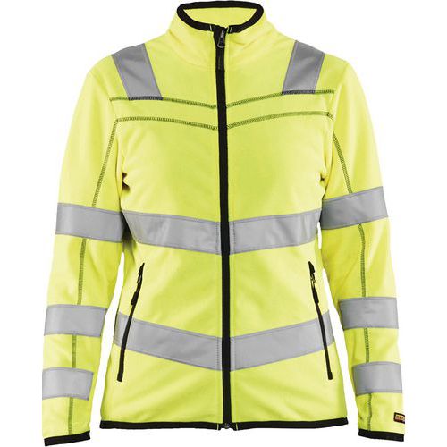 Vest Microfleece Dames High Vis 4966 - geel