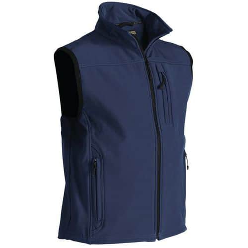 Bodywarmer Softshell 8170 - marineblauw