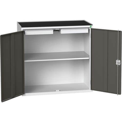 Kast Verso Economy 1050x550x1015mm met 1 legbord en 2 laden - BOTT