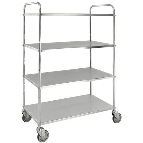 Magazijn trolley Legbord Licht - 4 plateaus - KONGAMEK