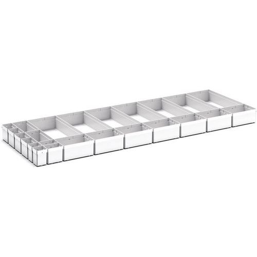 Assortiment EKK35100. 24 kleingoedbakjes - BOTT