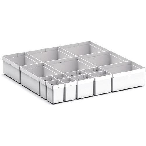 Assortiment EKK5100. 15 kleingoedbakjes - BOTT