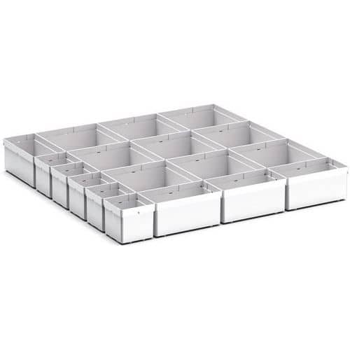 Assortiment EKK-66100. 18 kleingoedbakjes - BOTT