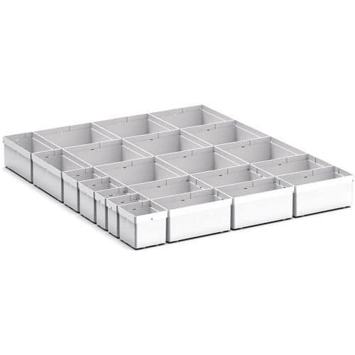 Assortiment EKK-67100. 22 kleingoedbakjes - BOTT