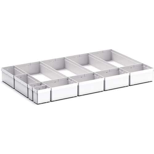 Assortiment EKK-85100. 12 kleingoedbakjes - BOTT