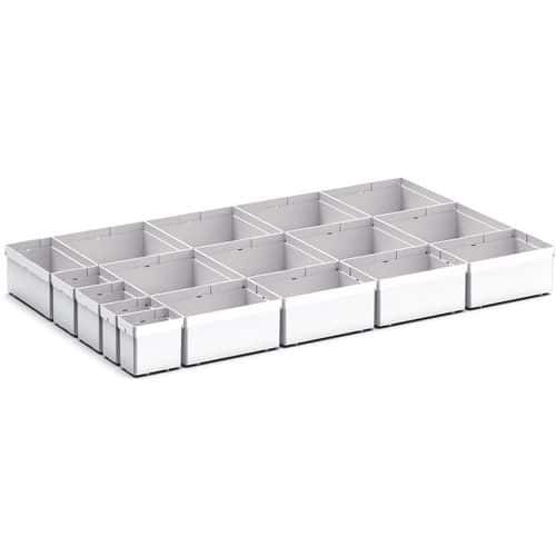 Assortiment EKK-85100. 17 kleingoedbakjes - BOTT