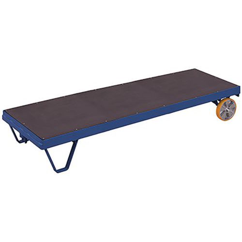 Rolplateau met draagframe