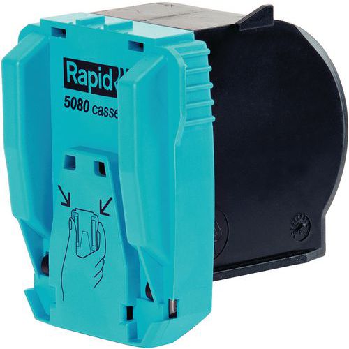 Rapid nietjes cartridge 5080e, set van 3