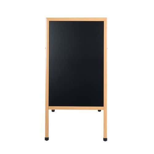 Krijtstoepbord Stop-trottoir hout 120x60 cm - Bi-silque