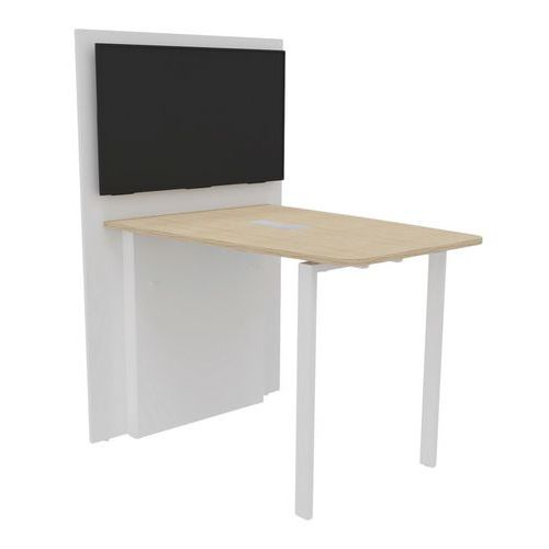 Video conference station Visio Hub, hoge tafel