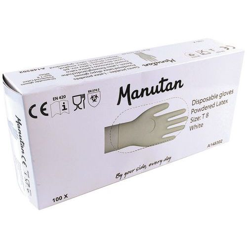 Wegwerphandschoen vinyl niet gepoederd - Manutan
