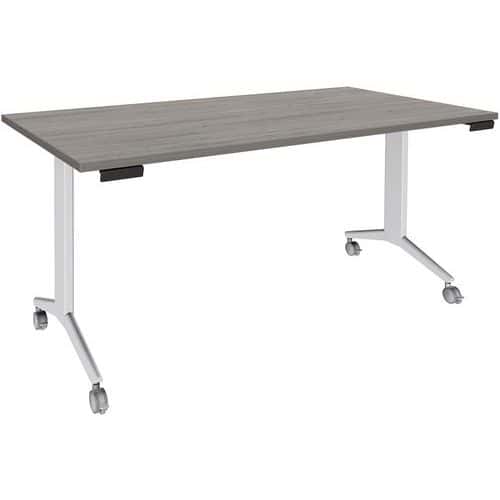 Tafel Idora 160x80 cm witte voet