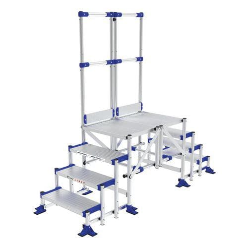 Vaste loopbrug Meca Modul - 1 reling - Tubesca