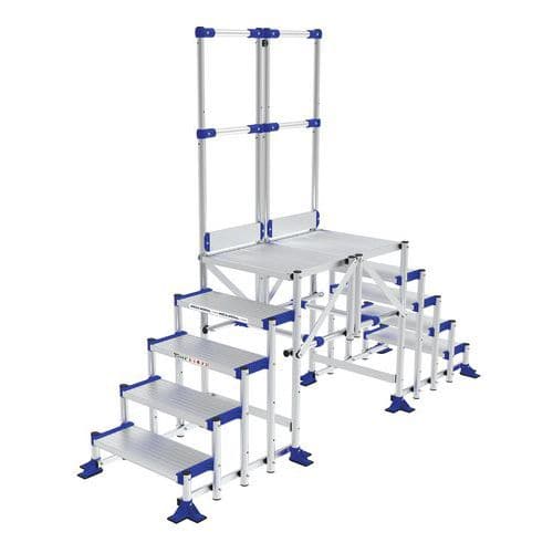 Vaste loopbrug Meca Modul - 1 reling - Tubesca