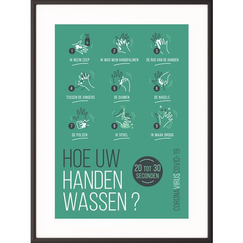 Wissellijst “Was uw handen” - Paperflow