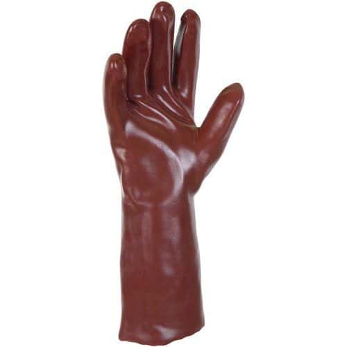 Handschoen van PVC Gladde afwerking Enkele coating - Singer