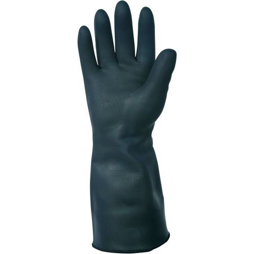 Handschoen Neopreen acryl badstof met reliëf palm - Singer