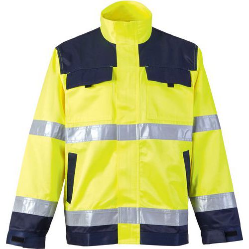 Werkjas Hoge zichtbaarheid Polyester/katoen 245 g/m2 - Singer