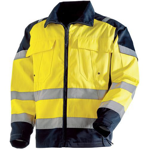 Werkjas Hoge zichtbaarheid 60% katoen/ 40% polyester 280 g/m2 - Singer