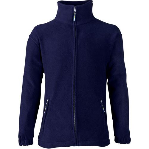 Fleece jas 100% polar Polyester 280 g/m2 met 2 buitenzakken - Singer