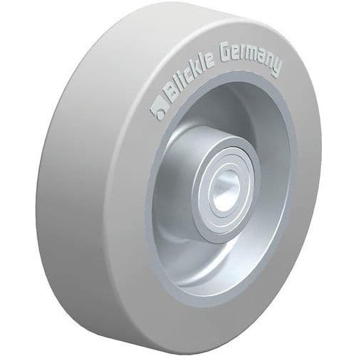 Rubberen wiel zware belasting, aluminium behuizing - Blickle