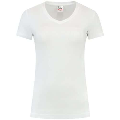 T-Shirt V Hals Fitted Dames - TRICORP CASUAL