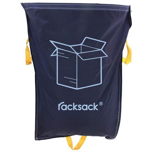 Sorteerzak voor stelling Racksack - karton