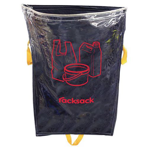 Dubbele sorteerzak voor stelling Racksack - Afvalbak