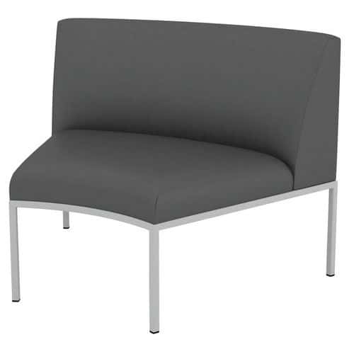 Fauteuil lounge Atrium stof met pvc-coating