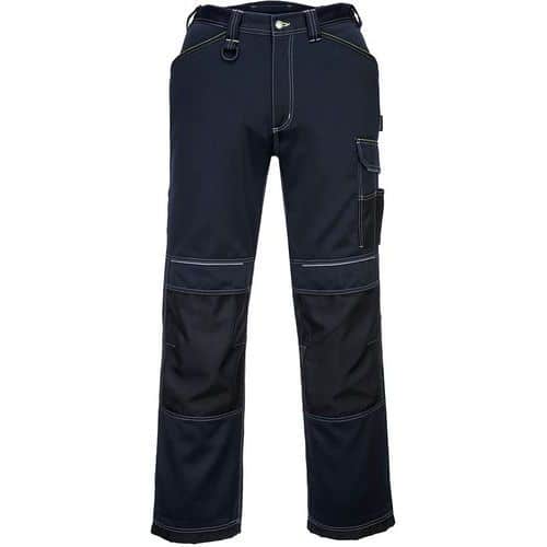 Werkbroek PW3 Zwart/Blauw T601 Portwest