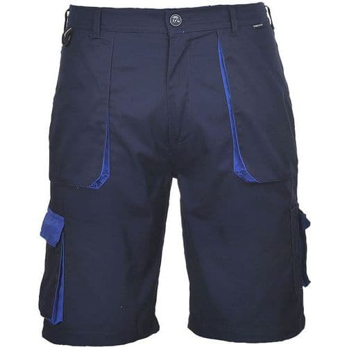 Broek Kort Contrast Texo Blauw TX14 Portwest