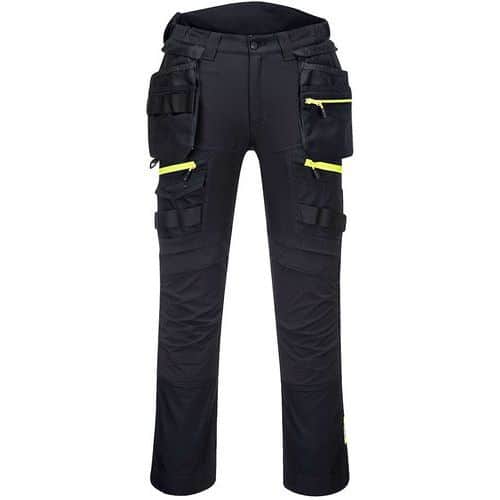 DX440 - DX4 Broek met afneembare holsterzakken - Zwart - Maat 44