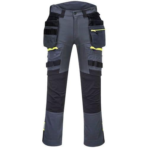 Broek met afneembare holsterzakken Grijs DX440 Portwest