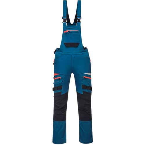 Werkbroek en brace Blauw DX441 Portwest