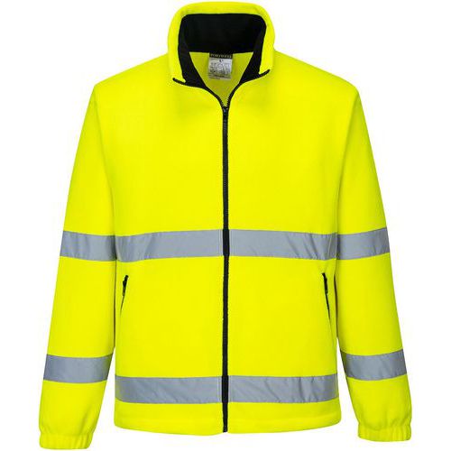 Fleecejas Essential Hi-Vis Geel F250 Portwest