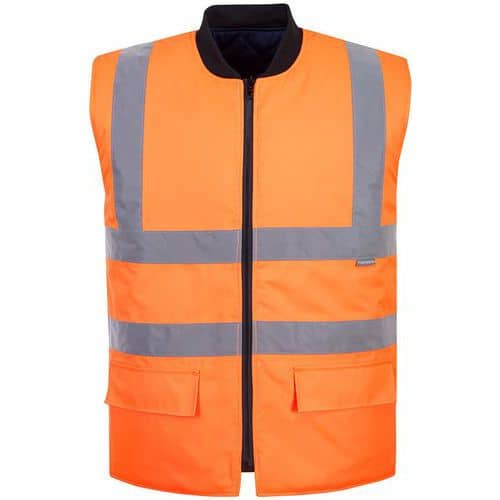 Bodywarmer Omkeerbare Hi-Vis Oranje S469 Portwest