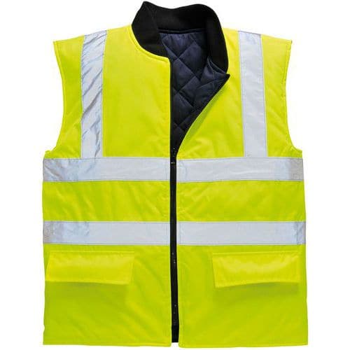 Bodywarmer Omkeerbare Hi-Vis Geel S469 Portwest