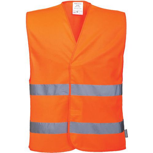 Vest Two Band Hi-Vis Oranje C474 Portwest