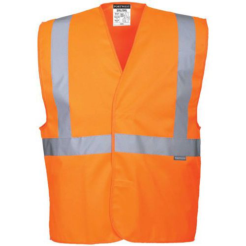 Vest Two Band & Brace Hi-Vis Oranje C470 Portwest