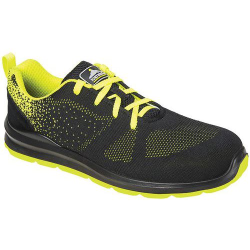 Sportschoen Aire Trainer Steelite S1P FT25 Groen/zwart Portwest