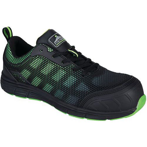 Sportschoen Ogwen Trainer Compositelite S1P FT35 Groen/zwart Portwest