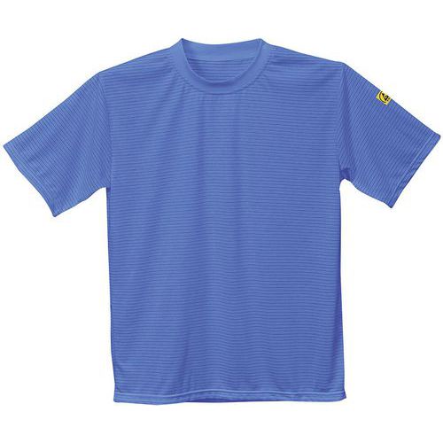 T-shirt Antistatisch ESD AS20 Blauw Portwest