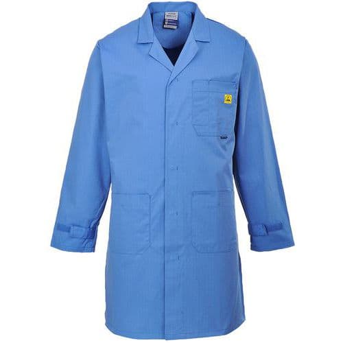 Jas Antistatisch ESD AS10 Blauw Portwest