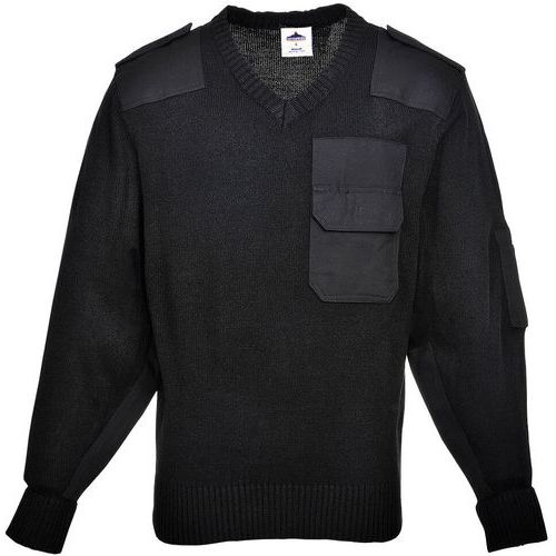 Sweater Nato Zwart B310 Portwest