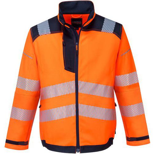 Werkjack PW3 Hi-Vis Blauw/oranje T500 Portwest