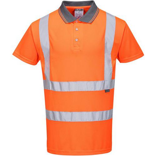 Polo RIS Korte Mouw Hi-Vis RT22 Portwest